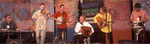 North Cregg at The Club Tent, Cambridge Folk Festival 2001