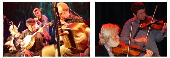 with The Dubliners, Aarhus, May 2004